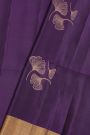 Coimbatore Soft Silk Dark Purple Saree