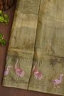 Fancy Organza Multi Colour Saree