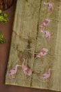 Fancy Organza Multi Colour Saree
