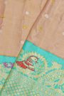 Gadwal Silk Cream Saree