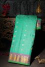 Gadwal Silk Sea Green Saree