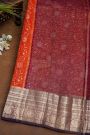Fancy Organza Red Saree
