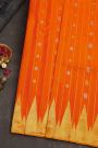 Gadwal Silk Orange Saree