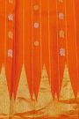 Gadwal Silk Orange Saree