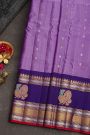 Gadwal Silk Lavender Saree