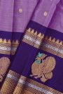 Gadwal Silk Lavender Saree