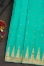 Gadwal Silk Sea Green Saree