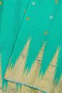 Gadwal Silk Sea Green Saree