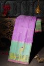 Gadwal Silk Lavender Saree
