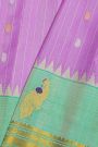 Gadwal Silk Lavender Saree