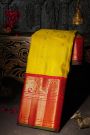 Gadwal Silk Yellow Saree