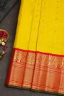 Gadwal Silk Yellow Saree