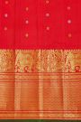 Gadwal Silk Yellow Saree