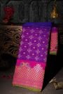 Gadwal Silk Purple Saree