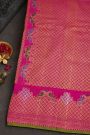 Gadwal Silk Purple Saree