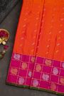 Gadwal Silk Orange Saree