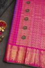 Gadwal Silk Purple Saree