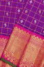 Gadwal Silk Purple Saree