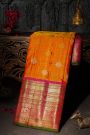 Gadwal Silk Orange Saree