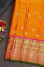Gadwal Silk Orange Saree