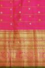 Gadwal Silk Orange Saree