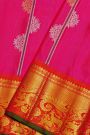 Gadwal Silk Pink Saree