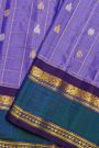 Gadwal Silk Ice Blue Saree