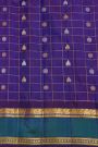 Gadwal Silk Ice Blue Saree