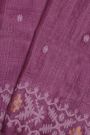 Fancy Tussar Purple Saree