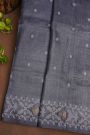 Fancy Tussar Grey Saree