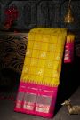 Gadwal Silk Yellow Saree