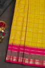 Gadwal Silk Yellow Saree