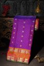 Gadwal Silk Purple Saree