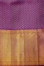 Kancheepuram Silk Purple Saree