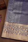 Kancheepuram Silk Peach Saree