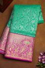 Kancheepuram Silk Light Green Saree