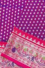 Venkatagiri Silk Purple Saree