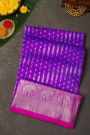 Venkatagiri Silk Purple Saree