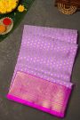 Venkatagiri Soft Silk Lavender Saree