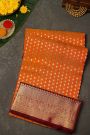 Venkatagiri Silk Orange Saree