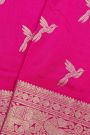 Venkatagiri Silk Pink Saree