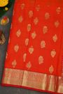Venkatagiri Silk Red Saree
