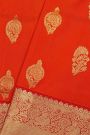 Venkatagiri Silk Red Saree