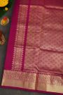 Venkatagiri Silk Magenta Saree