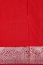 Venkatagiri Silk Red Saree