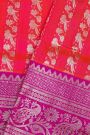 Venkatagiri Silk Pink Saree