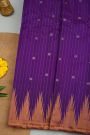 Gadwal Silk Violet Saree