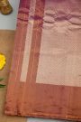 Gadwal Silk Violet Saree