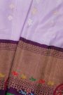 Gadwal Silk Lavender Saree