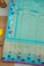 Gadwal Silk Green Saree